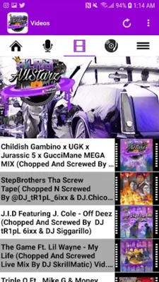 SlabAllStarz Chopped N Screwed android App screenshot 5